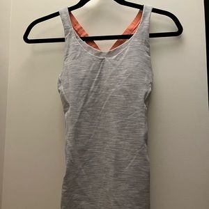 Gray Lululemon Sports Tank Top